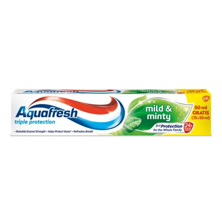 AQUAFRESH MILD & MINTY Паста за зъби, 125 мл.