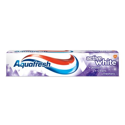 AQUAFRESH ACTIVE WHITE Паста за зъби, 125 мл.