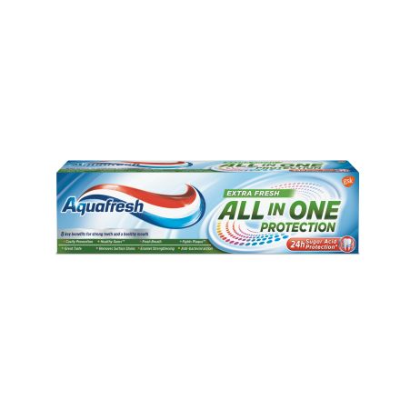 AQUAFRESH ALL IN ONE PROTECTION EXTRA FRESH Паста за зъби, 75 мл.