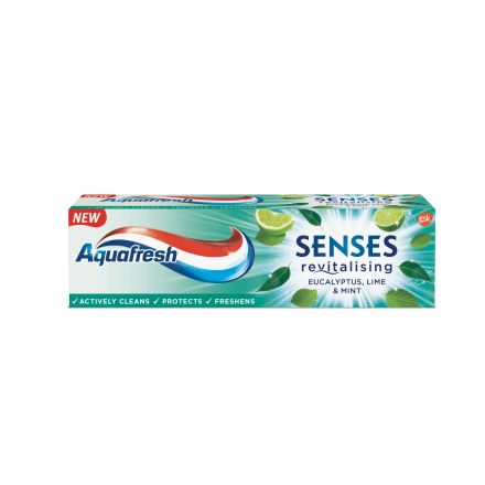AQUAFRESH  SENSES EUCLYPTUS Паста за зъби, 75мл.