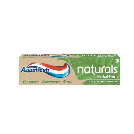 AQUAFRESH NATURALS HERBAL FRESH Паста за зъби, 75 мл