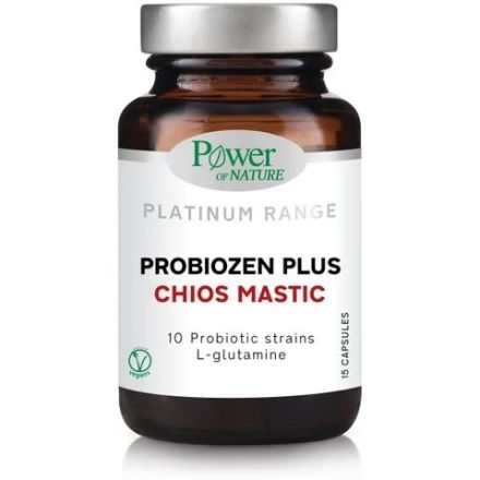 POWER OF NATURE PLATINUM Пробиозен с хиос мастих, 15 капсули