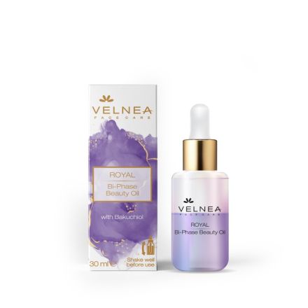 VELNEA BEAUTY ROYAL BAKUCHIOL Двуфазно олио за лице , 30мл