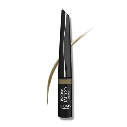 LLUMS TATTOO BROW Гел за вежди GREY BROWN, 1бр