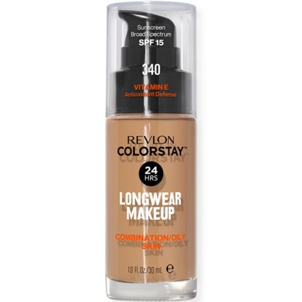 REVLON COLORSTAY COMBINATION/OILY SKIN Фон дьо тен 340 EARLY TAN, 30 мл.