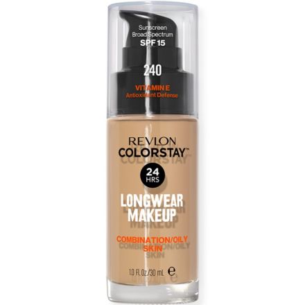 REVLON COLORSTAY COMBINATION/OILY SKIN Фон дьо тен 240 MEDIUM BEIGE, 30 мл.