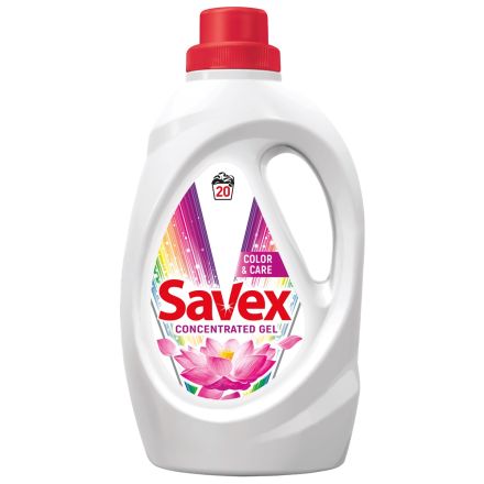 SAVEX COLOR&CARE Гел за пране 20 пранета, 1.1 л.