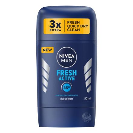 NIVEA MEN FRESH ACTIVE Мъжки део стик, 50 мл.