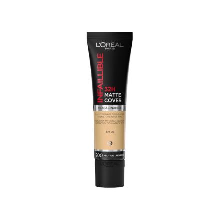 L'OREAL PARIS INFAILLIBLE MATTE Фон дьо тен 200 SABLE, 1 бр.