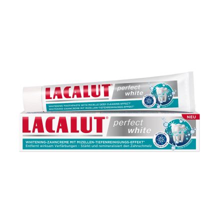 LACALUT PERFECT WHITE Паста за зъби, 75 мл.