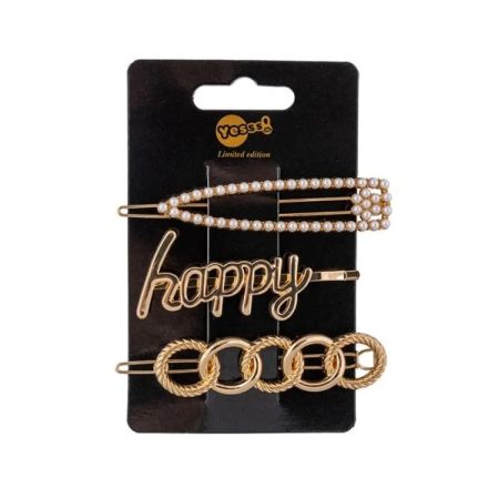 YESSS Сет фиби за коса happy, 3 бр.