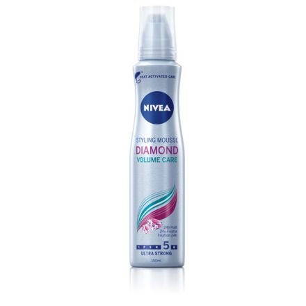 NIVEA DIAMOND VOLUME Пяна за коса за блясък и обем, 150 мл.