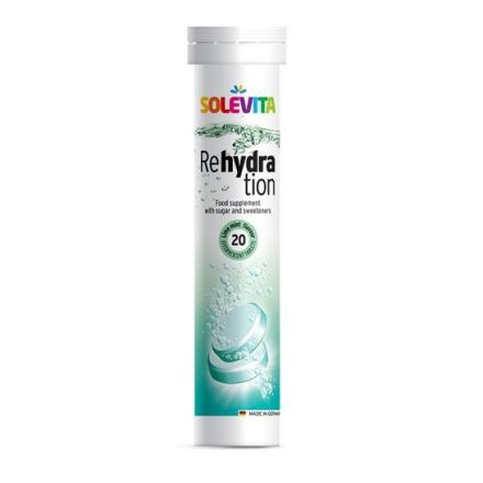SOLEVITA Ефервесцентни таблетки за хидратация, 20бр.