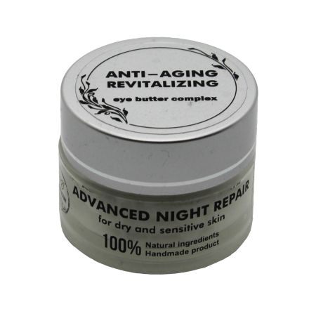SOAPFACTORY ADVANCED NIGTH REPAIR Ревитализиращ нощен крем за околоочния контур, 15мл