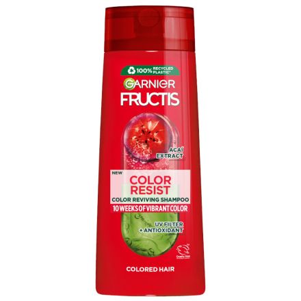 GARNIER FRUCTIS COLOR RESIST Шампоан за боядисана коса, 400 мл.