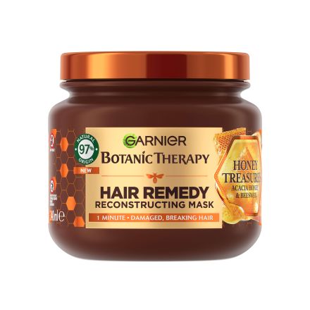 GARNIER BOTANIC THERAPY HONEY TREASURES Маска за увредена коса, 340 мл