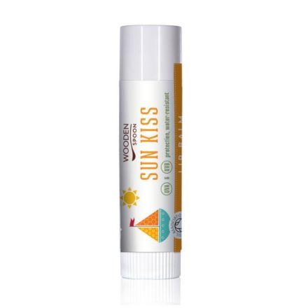 WOODEN SPOON SUN KISS Балсам за устни  (UV защита), 4,3мл.