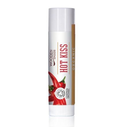 WOODEN SPOON HOT KISS Балсам за устни, 4,3мл.