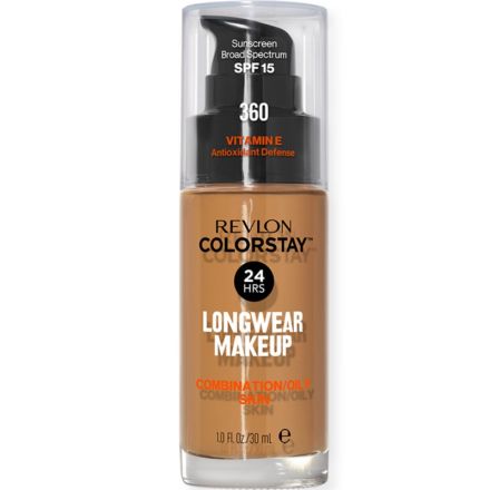 REVLON COLORSTAY Фон дьо тен за комбинирана/мазна кожа 360 golden caramel, 30 мл