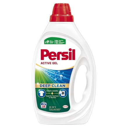 PERSIL ACTIVE GEL Течен перилен препарат за бяло пране, 19 пранета