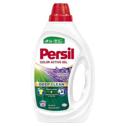 PERSIL COLOR ACTIV Течен перилен препарат за цветно пране Лавандула, 19 пранета