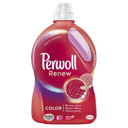 PERWOLL RENEW COLOR Гел за пране за цветни тъкани, 54 пранета
