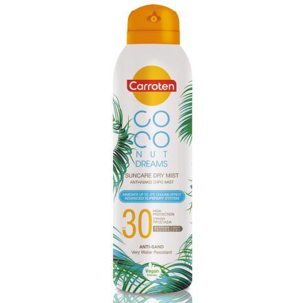 CARROTEN Слънцезащитен спрей Coconut Dreams SPF30, 200 мл 