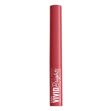 NYX PROFESSIONAL MAKEUP VIVID BRIGHT Tечна очна линия on red