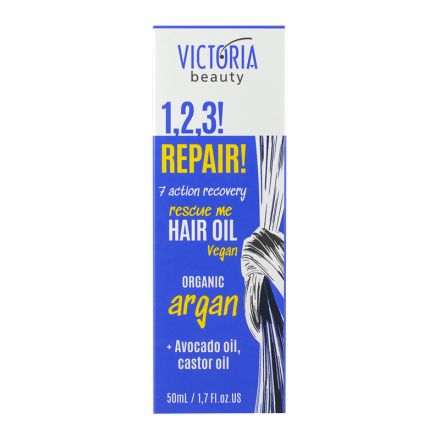 VICTORIA BEAUTY 1,2,3! REPAIR! Масло за увредена коса, 50мл