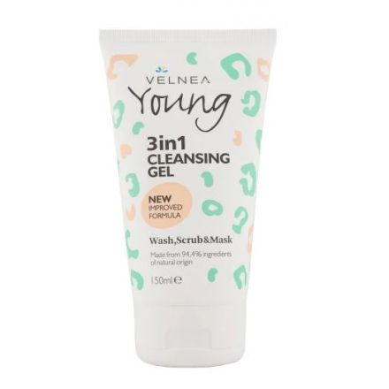 VELNEA YOUNG 3 В 1 ГЕЛ ЗА ПОЧИСТВАНЕ НА ЛИЦЕ 150МЛ