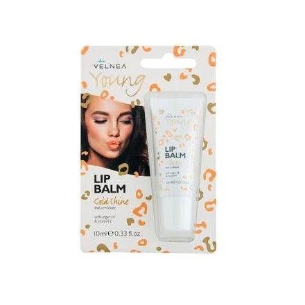 VELNEA YOUNG Балсам за устни gold shine, 10 мл