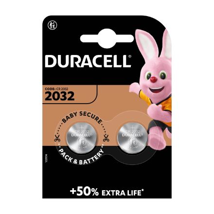 DURACELL Литиева батерия Specialty 2032 B2 100/18/7