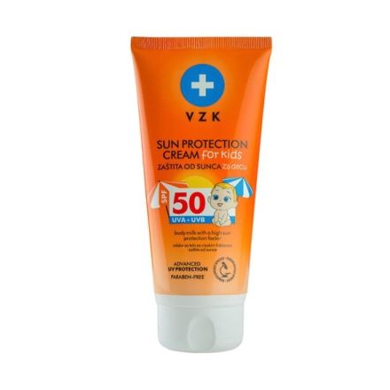 VZK Детски слънцезащитен крем SPF, 50 200мл