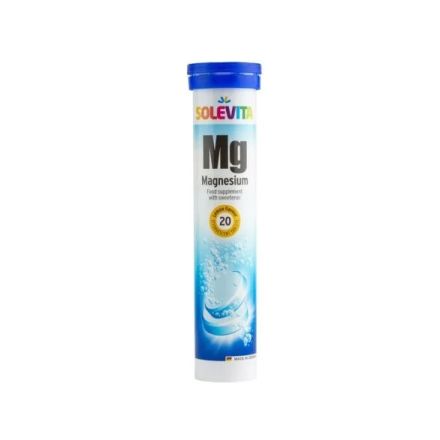 SOLEVITA Ефервесцентни таблетки магнезий, 20 бр.