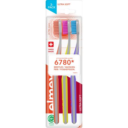 ELMEX ULTRA SOFT Четка за зъби, 3 бр.