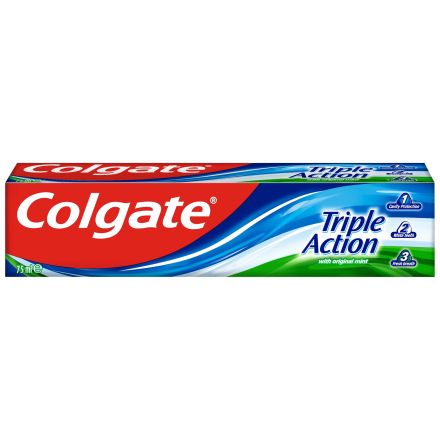 COLGATE TRIPLE ACTION Паста за зъби, 75 мл 