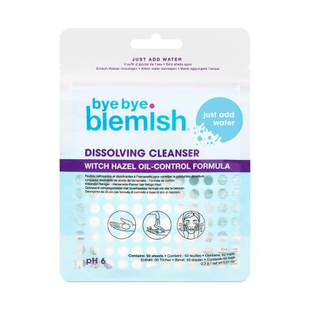 BYE BYE BLEMISH Разтворими почистващи дискове, 50бр.