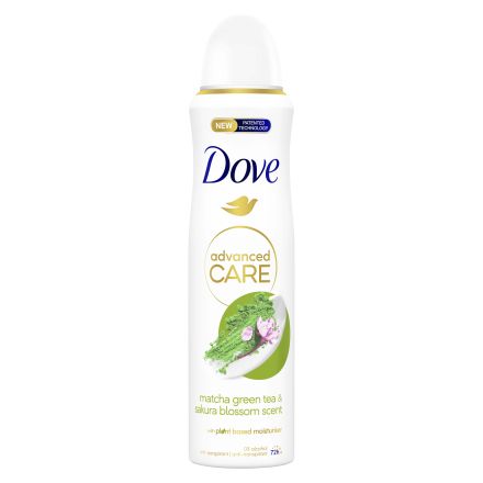 DOVE ADVANCE Дамски део спрей Matcha and Sakura, 150 мл