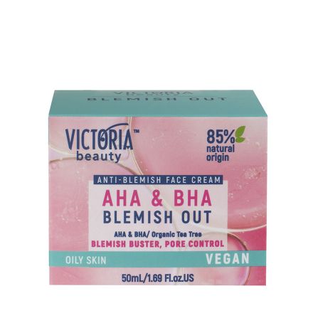 VICTORIA BEAUTY BLEMISH OUT AHA BHA Крем за Лице 50 мл