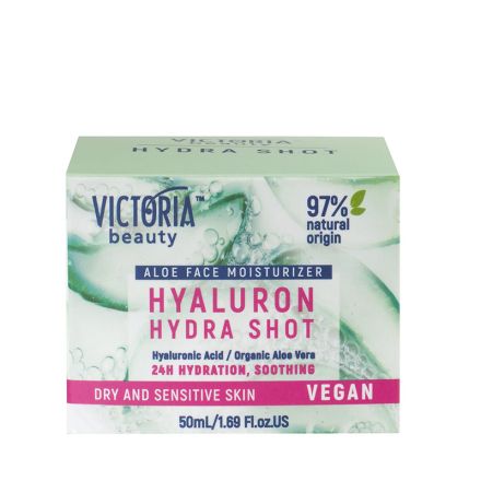 VICTORIA BEAUTY HYDRA SHOT Крем за лице с хиалурон, 50 мл
