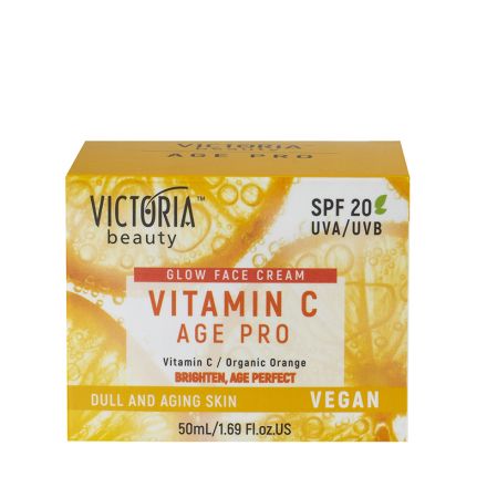 VICTORIA BEAUTY Age Pro Вит. C Крем за Лице SPF20 50 мл