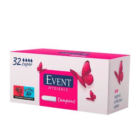 EVENT Тампони Super, 32 бр.