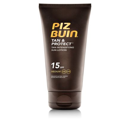 PIZ BUIN TAN&PROTECT PIZ BUIN TAN&PROTECT Слънцезащитен лосион за интензивен тен SPF 15, 150 мл