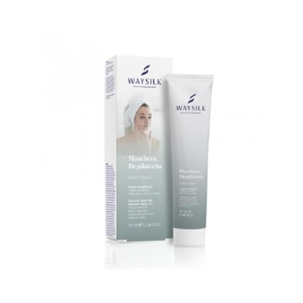 WAYSILK Маска за депилация лице и шия с глина, 75мл