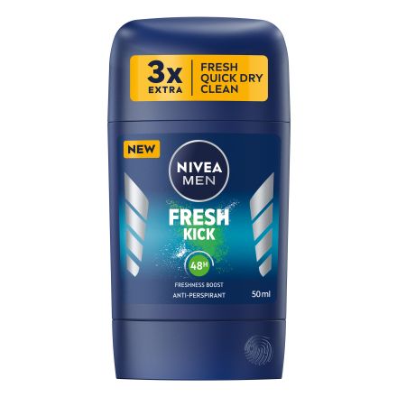 NIVEA MEN FRESH KICK Мъжки део стик, 50 мл.