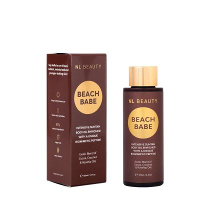 NL BEAUTY Олио за тяло за интензивен тен Beach Babe