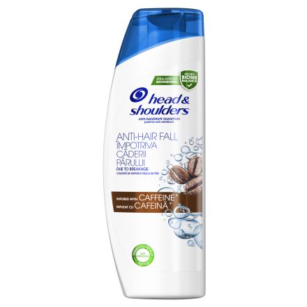 HEAD&SHOULDERS CAFFEINE Шампаоан с кофеин, 360 мл.