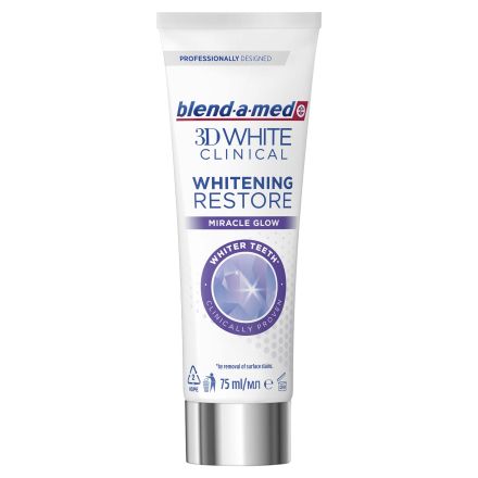 BLEND-A-MED 3D WHITE CLINICAL Паста за зъби, 75 мл 