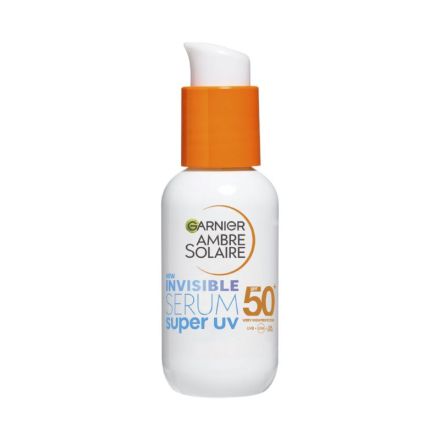 GARNIER AMBRE SOLAIRE Слънцезащитен серум за лице Invisible Super UV SPF50+, 30 мл