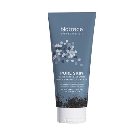 BIOTRADE  PURE SKIN Черен измивен детокс гел, 200 мл